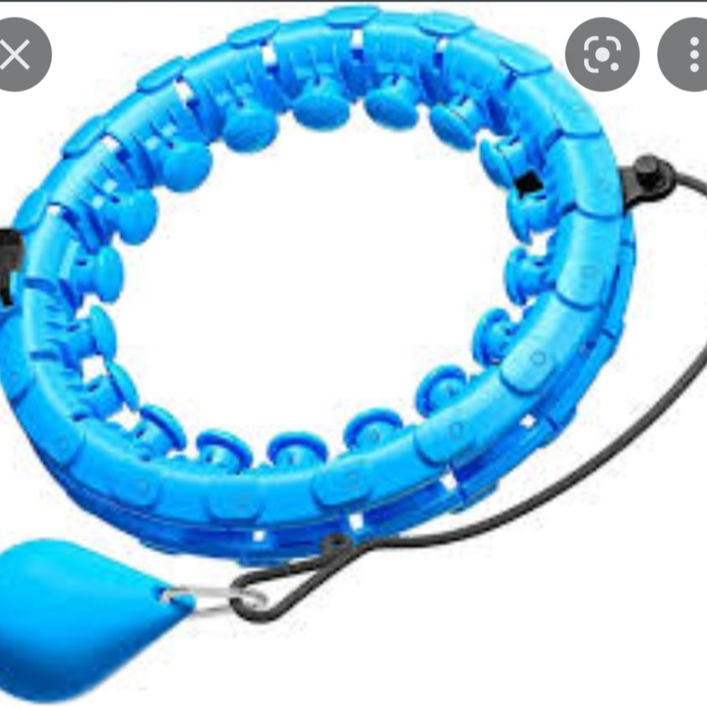 Weighted hula hoop
